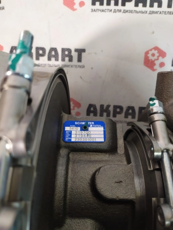 Турбокомпрессор BorgWarner (Schwitzer, KKK) 319700 / 318704 / 319446 для Mercedes Benz (К)