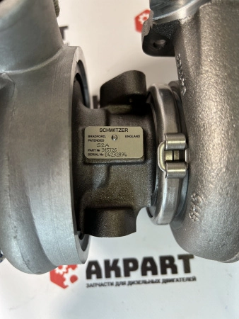 Турбокомпрессор BorgWarner 315726 (К)