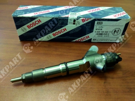 Топливная форсунка Bosch 0445120343 (О+) Оригинал