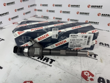 Топливная форсунка Bosch 0445110278 / 0445110277 / 33800-4A600 (К)*
